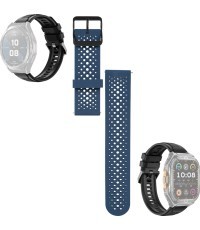 Replacement Strap for Smart Watches inSPORTline Rodamo & Zakuro, Perfo Blue