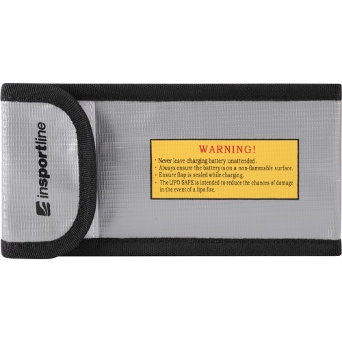 Fireproof Power Bank Bag inSPORTline Pofiba 17 x 9 x 5 cm