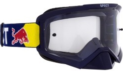Motocross Goggles Red Bull Spect Evan, Blue, Clear Lens