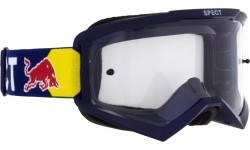 Motokroso akiniai Red Bull Spect Evan, mėlyni, skaidrūs lęšiai