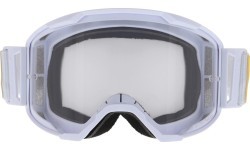 Motokroso akiniai Red Bull Spect Strive Panovision, matiniai balti, skaidrūs lęšiai