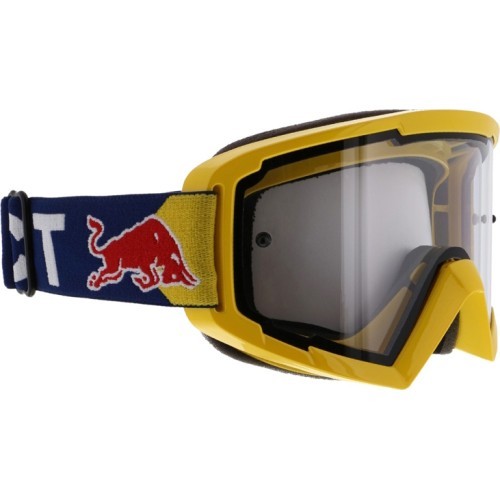 Очки для мотокросса Red Bull Spect Whip, жёлтые, прозрачные линзы