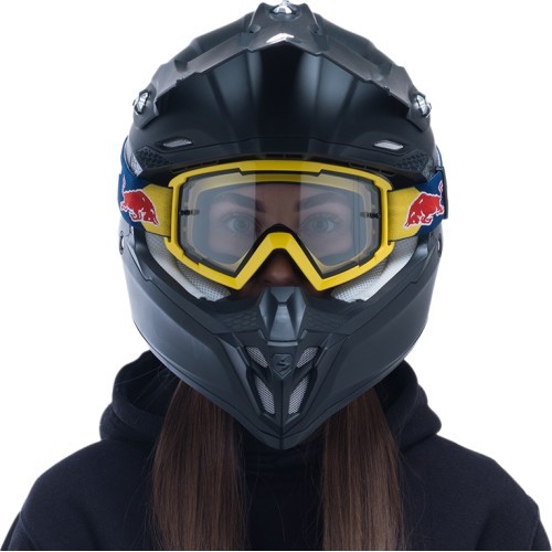 Motokroso akiniai Red Bull Spect Whip, geltoni, skaidrūs stiklai
