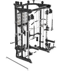 Функциональный тренажёр Смита Pivot Fitness FSM-200, чёрный