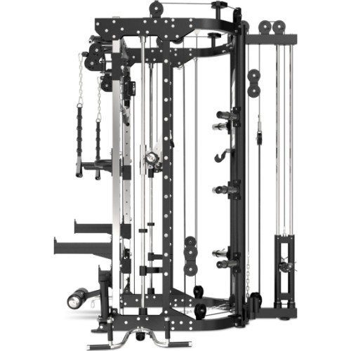 Функциональный тренажёр Смита Pivot Fitness FSM-200, чёрный