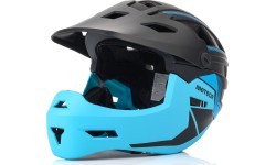 Fullface-fahrradhelm meteor hydra - Black/Blue