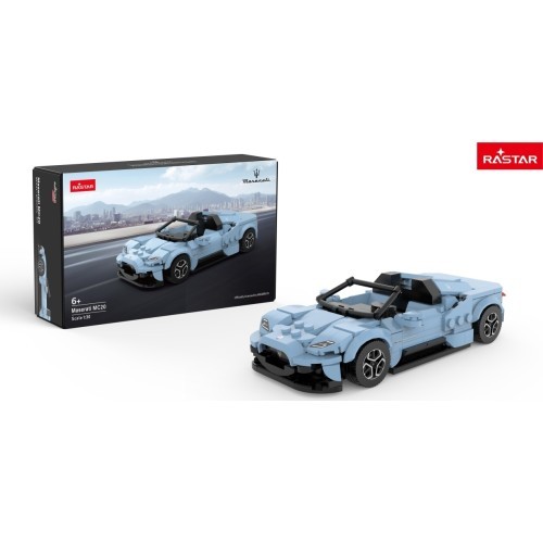 RASTAR konstruktorius Maserati MC20 1:30, mėlynas