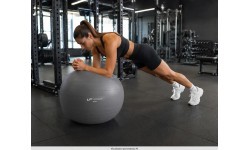Profesionalus gimnastikos kamuolys 75 cm, grafitinis UpForm