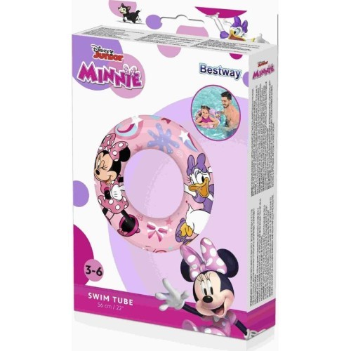 Надувной круг для плавания «Minnie» 56 см