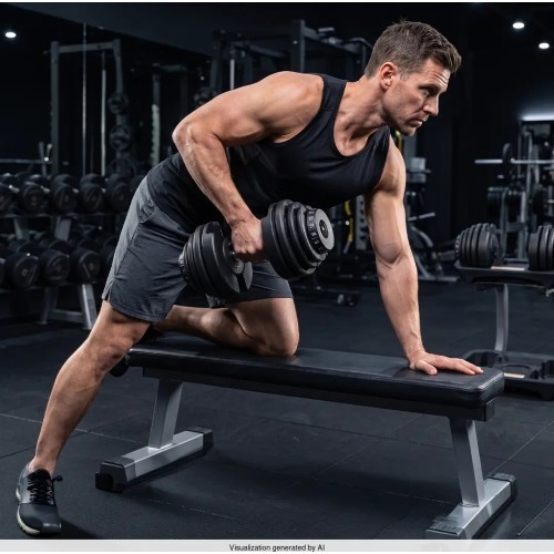 Reguliuojamas hantelis 2,5–24 kg UpForm