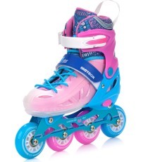 Inlineskates meteor - Blue/Pink