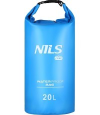 Vandeniui atsparus krepšys Nils Camp NC1703, 20 l, ryškiai mėlynas