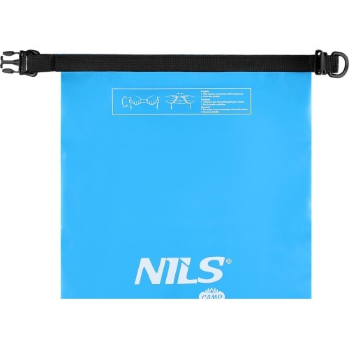 NC1703 WATERPROOF BAG BRIGHT BLUE 20L NILS CAMP