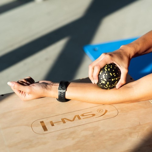 FSBM04 BLACK-YELLOW DOTS MASSAGE SET HMS