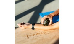 FSBM04 BLACK-YELLOW DOTS MASSAGE SET HMS