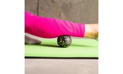 FSBM04 BLACK-YELLOW DOTS MASSAGE SET HMS
