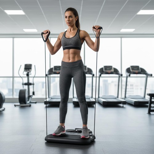 MULTIFUNCTIONAL EXERCISE PLATFORM WITH ROPES DBP01 HMS