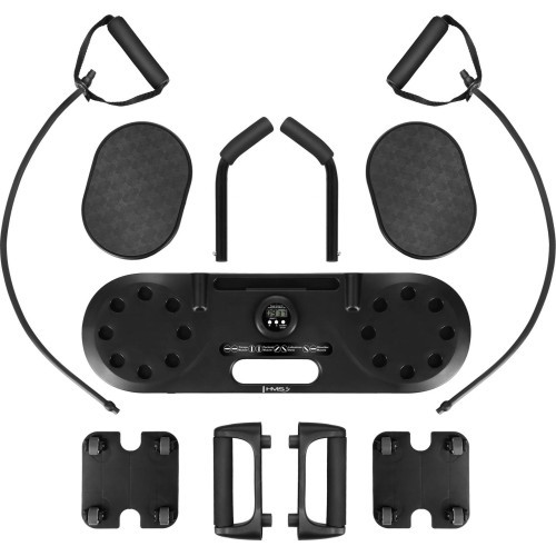 MULTIFUNCTIONAL BOARD FOR ABDOMINAL MUSCLE EXERCISES AND PUSH-UPS WITH ROPES 3-IN-1 DBP02 HMS