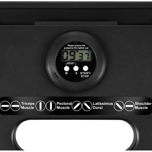 MULTIFUNCTIONAL BOARD FOR ABDOMINAL MUSCLE EXERCISES AND PUSH-UPS WITH ROPES 3-IN-1 DBP02 HMS
