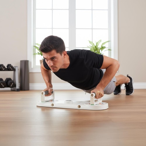 MULTIFUNCTIONAL BOARD FOR ABDOMINAL MUSCLE EXERCISES AND PUSH-UPS WITH COUNTER DBP03 HMS