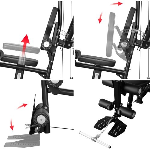 MULTI-GYM WITH LEG PRESS TYTAN 101 COMMERCIAL HMS