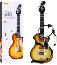 Elektrinė gitara Rockowa, medžio imitacija