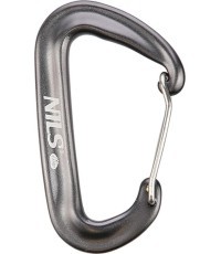 NC1707 GRAY CARABINER 12 KN NILS CAMP