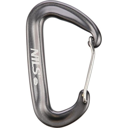 NC1707 GRAY CARABINER 12 KN NILS CAMP