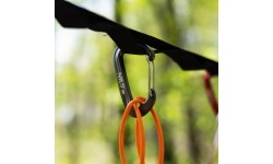 NC1707 GRAY CARABINER 12 KN NILS CAMP