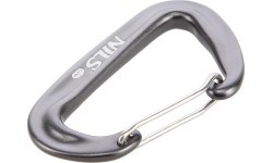 NC1707 GRAY CARABINER 12 KN NILS CAMP