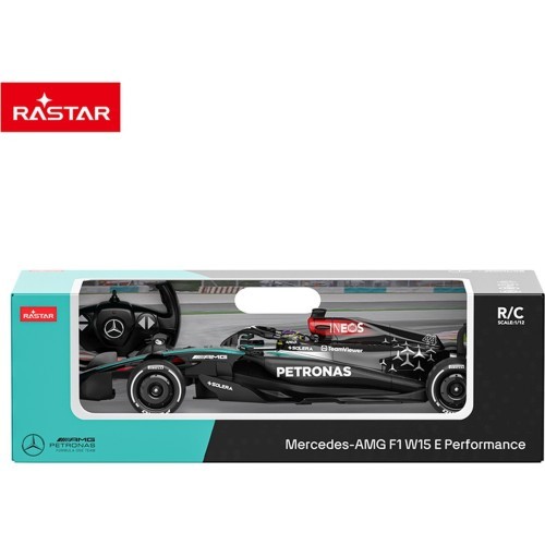 Nuotoliniu būdu valdomas automobilis 1:12 Mercedes-AMG F1 W15 E Performance