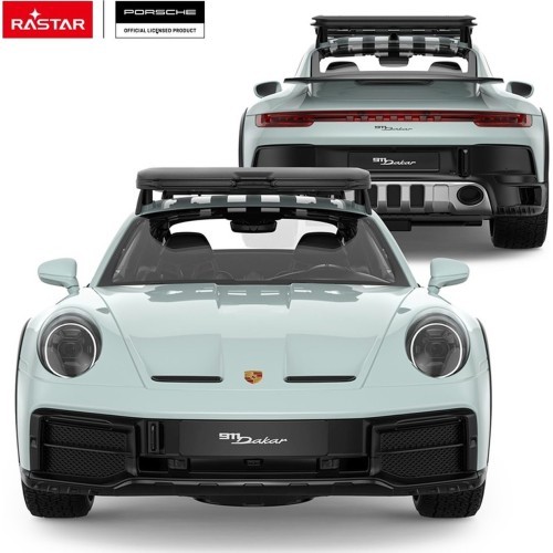 Nuotoliniu būdu valdomas automobilis 1:14 Porsche 911 Dakar Mint RASTAR