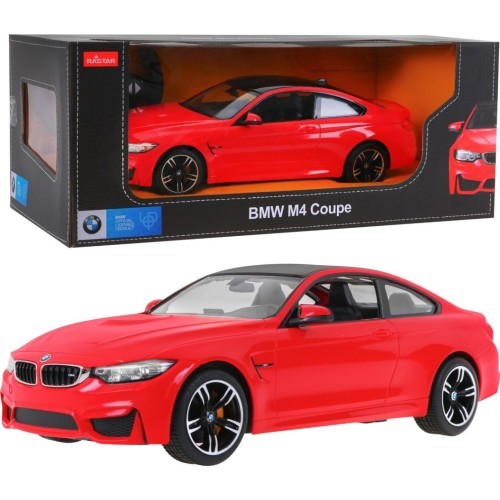 Nuotoliniu būdu valdomas automobilis BMW M4 Coupe, raudonas, 1:14, RASTAR
