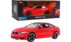Nuotoliniu būdu valdomas automobilis BMW M4 Coupe, raudonas, 1:14, RASTAR