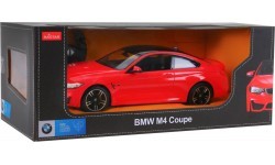 Nuotoliniu būdu valdomas automobilis BMW M4 Coupe, raudonas, 1:14, RASTAR