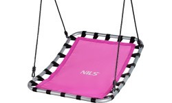 Lizdinės sūpynės NILS NB5045, rožinės