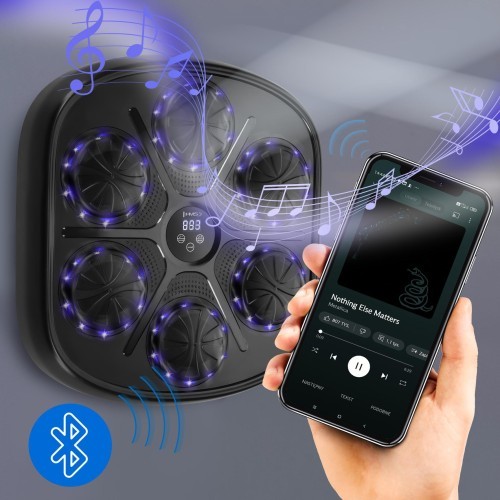 HMS TB03 išmani muzikinė bokso mašina su Bluetooth ir pirštinėmis