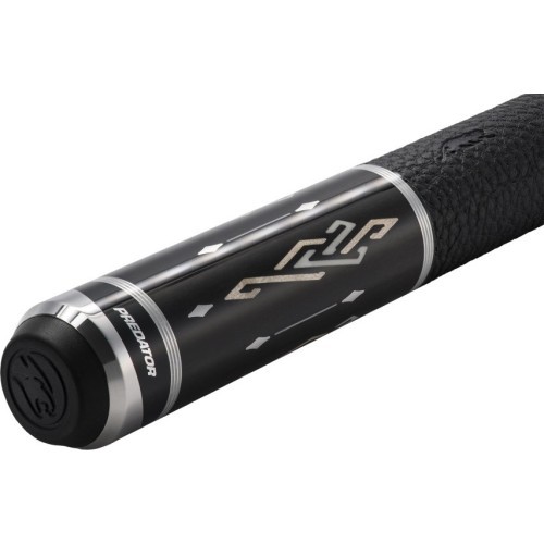 Biliardo lazda Predator Blak 5-1, Uni-Loc, Revo strypas, baltas Vault Plate, 12,9 mm UL