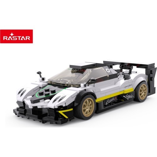 Конструктор автомобиль Pagani Zonda R 1:28, белый, RASTAR