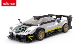 Konstruktorius automobilis Pagani Zonda R 1:28, baltas, RASTAR