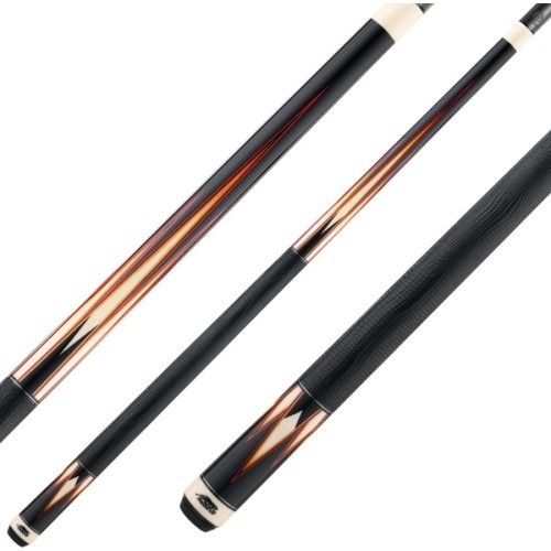Biliardo lazda Predator Truesplice-16 GEN3 Red/Orange, Radial, Revo Shaft, Black Vault Plate, 12,9 mm RAD