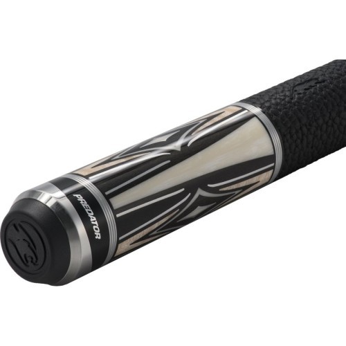 Biliardo kijis Predator Blak 5-4, Pool, Uni-Loc, Revo strypas, baltas Vault Plate, 12,9 mm UL
