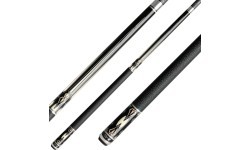 Biliardo lazda Predator Blak 5-2, Uni-Loc, Revo Shaft, White Vault Plate, 12,9 mm UL