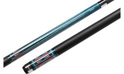 Бильярдный кий Cuetec Cynergy Nineball Blue Stain LTW, 3/8x14, 12.5 мм