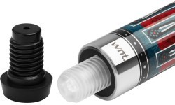 Biliardo lazda Cuetec Cynergy Nineball Blue Stain LTW, 3/8x14, 12.5 mm