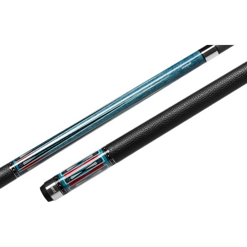 Biliardo lazda Cuetec Cynergy Nineball Blue Stain LTW, 3/8x14, 11,8 mm