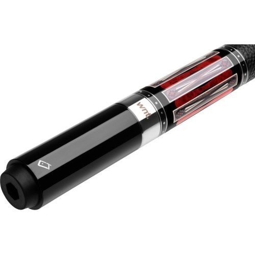 Billiard Cue, Pool, Cuetec Cynergy Nineball Black LTW, 3/8x14, 11.8mm