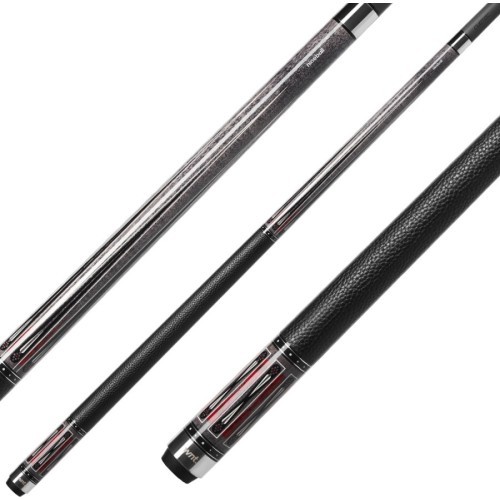 Бильярдный кий Cuetec Cynergy Nineball Shark Gray Stain LTW, 3/8x14, 11,8 мм