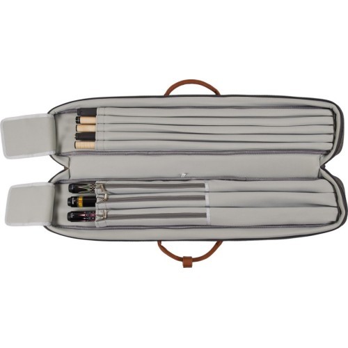 Cue Soft Case, Classic Challenger, Grey-Brown, 3/5, 85 cm