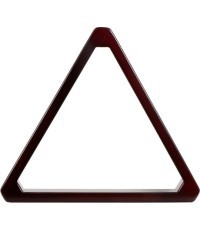 Billiard Ball Rack, Pool, Straight Edge, Solid Wood, Mahogany, 57,2 mm